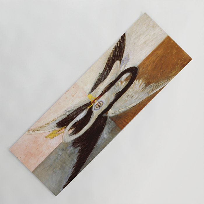 Hilma af klint The Swan,No,3 Yoga Mat Gallery Image 1
