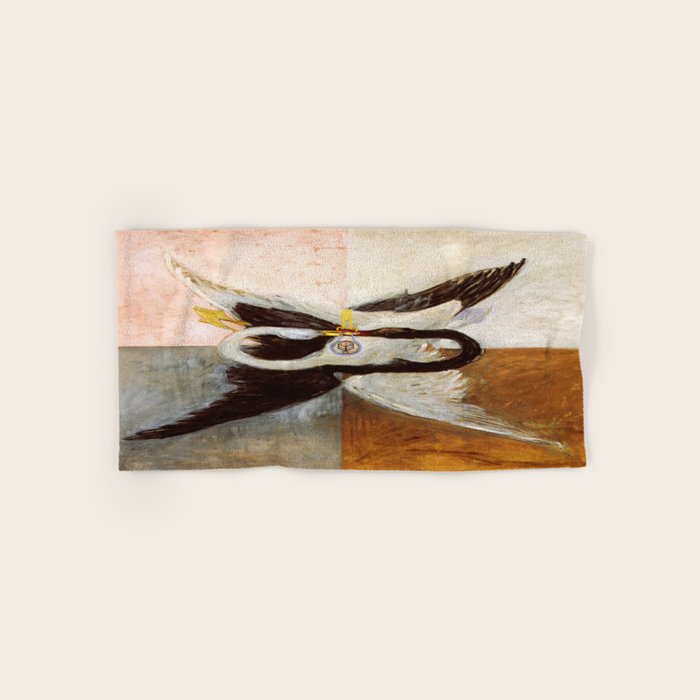 Hilma af klint The Swan,No,3 Bath Towel Gallery Image 1