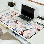 Magnolia flower and insect Desk Mat Gallery Image 2