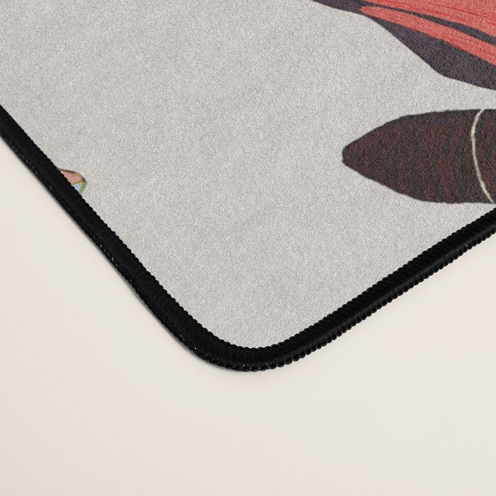 Magnolia flower and insect Desk Mat Gallery Image 4