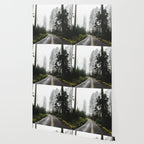 Foggy Forest Road - Pacific Northwest Travel Wallpaper Gallery Image 2