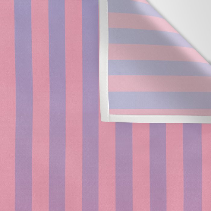 Dreamy Pink Future Stripes Gradient Ombre Pattern Wall Tapestry Gallery Image 3