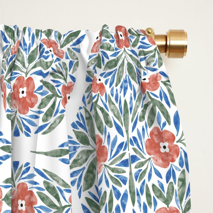 Nature Bouquet Charm Window Curtain Gallery Image 2