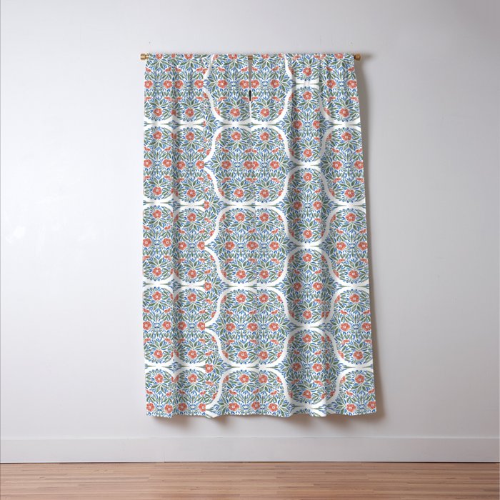 Nature Bouquet Charm Window Curtain Gallery Image 3