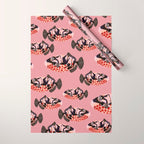 Tropical Fish with Red Polka Dots Wrapping Paper Gallery Image 1