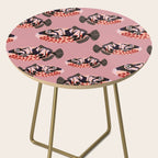 Tropical Fish with Red Polka Dots Side Table Gallery Image 2