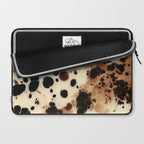 Amber Drift Tortoiseshell Laptop Sleeve Gallery Image 2