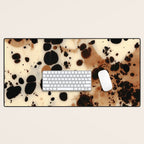 Amber Drift Tortoiseshell Desk Mat Gallery Image 1