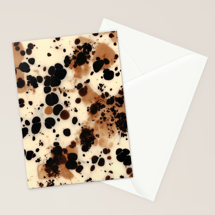 Amber Drift Tortoiseshell Stationery Card Gallery Image 2