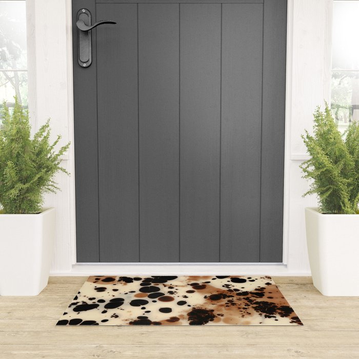 Amber Drift Tortoiseshell Welcome Mat Gallery Image 3