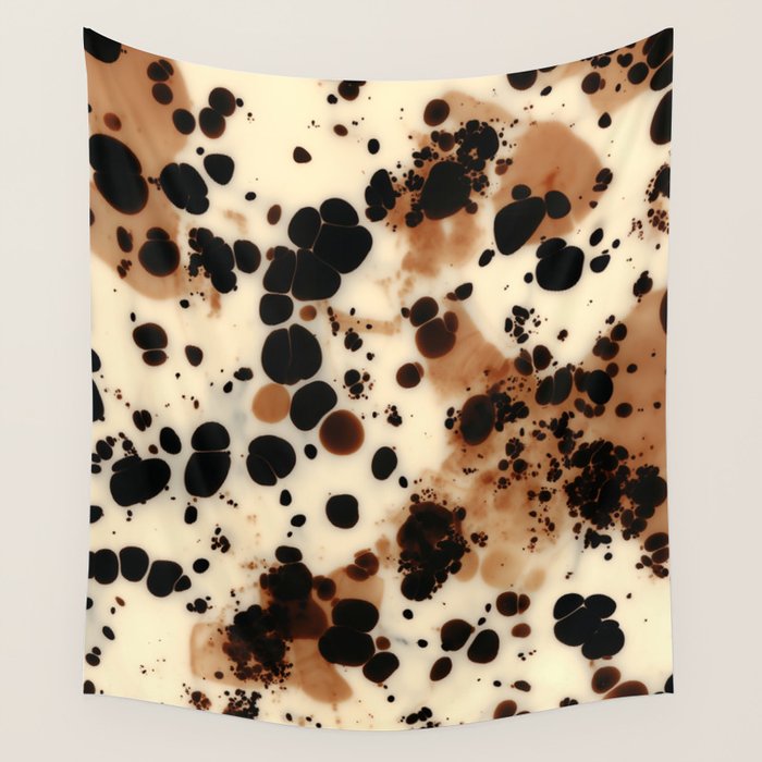 Amber Drift Tortoiseshell Wall Tapestry Gallery Image 4