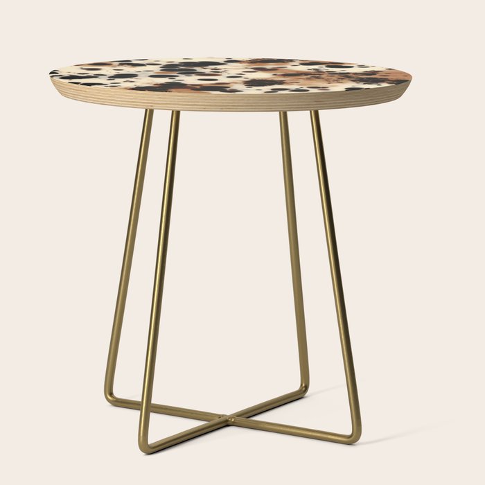 Amber Drift Tortoiseshell Side Table Gallery Image 1