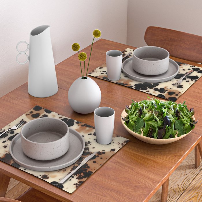 Amber Drift Tortoiseshell Placemat Gallery Image 2