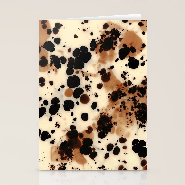 Amber Drift Tortoiseshell Stationery Card Gallery Image 2