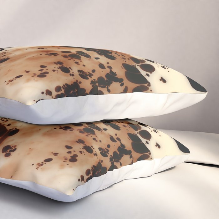 Amber Drift Tortoiseshell Pillow Sham Gallery Image 3