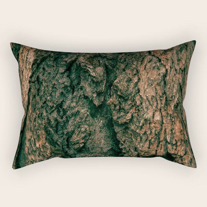 Tree Bark Rectangular Pillow Gallery Image 2