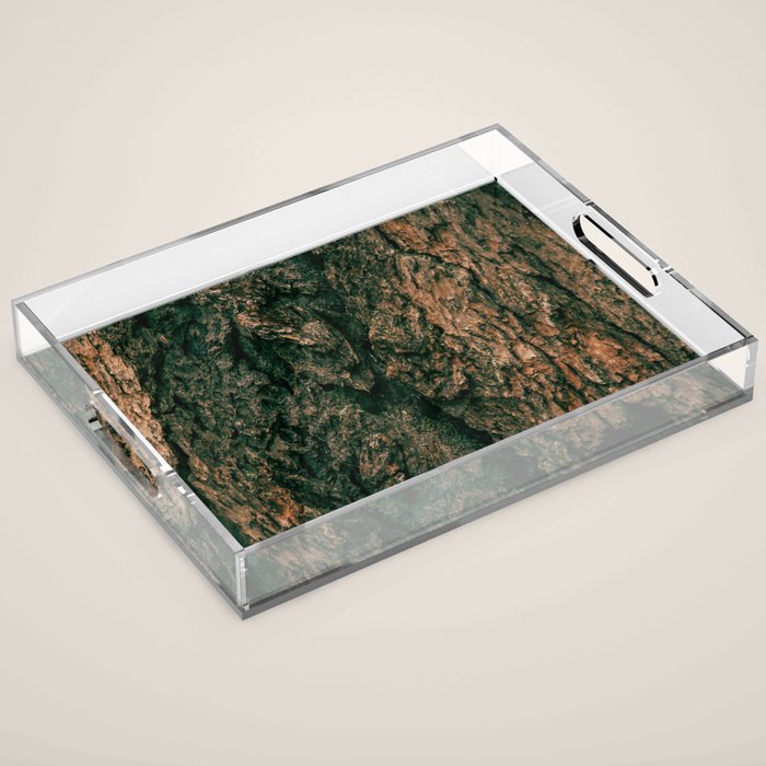 Tree Bark Acrylic Tray Gallery Image 1