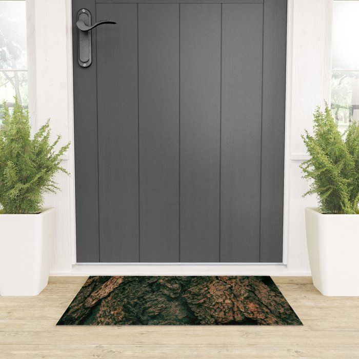 Tree Bark Welcome Mat Gallery Image 3