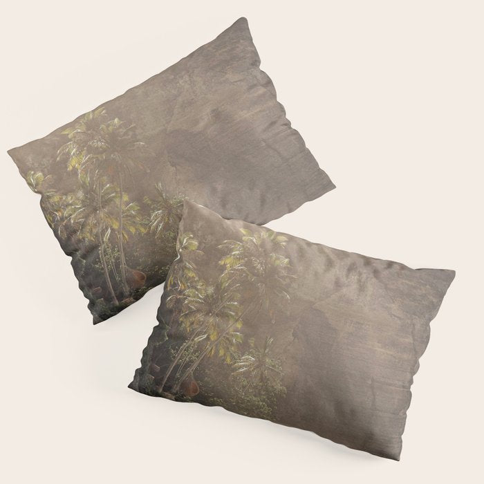 Tropical Bali Beach Photo | Diamond Beach Nusa Penida Island Print | Indonesia Travel Photography Pillow Sham Gallery Image 1