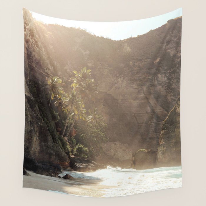 Tropical Bali Beach Photo | Diamond Beach Nusa Penida Island Print | Indonesia Travel Photography Wall Tapestry Gallery Image 4