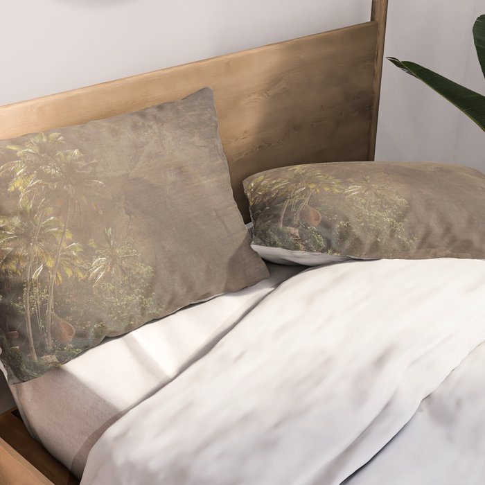 Tropical Bali Beach Photo | Diamond Beach Nusa Penida Island Print | Indonesia Travel Photography Pillow Sham Gallery Image 2