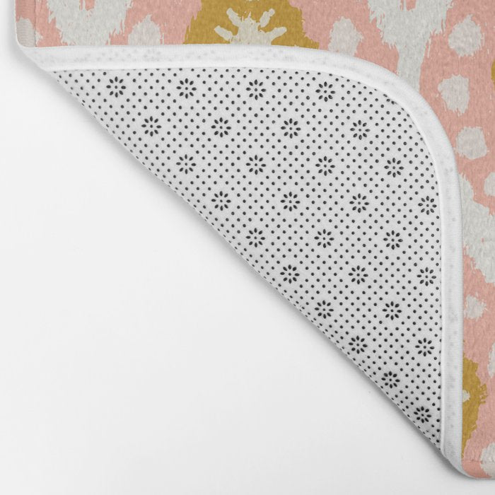 Caliza (Pink & Marigold) Bath Mat Gallery Image 2