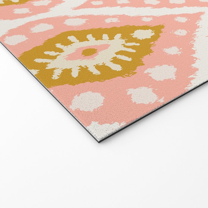 Caliza (Pink & Marigold) Welcome Mat Gallery Image 2