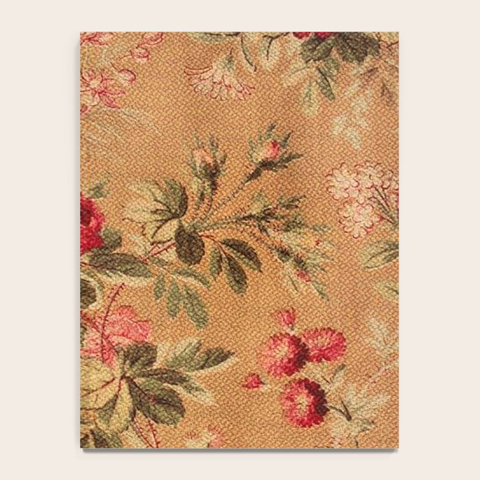 Vintage Floral Pattern Notebook Gallery Image 4