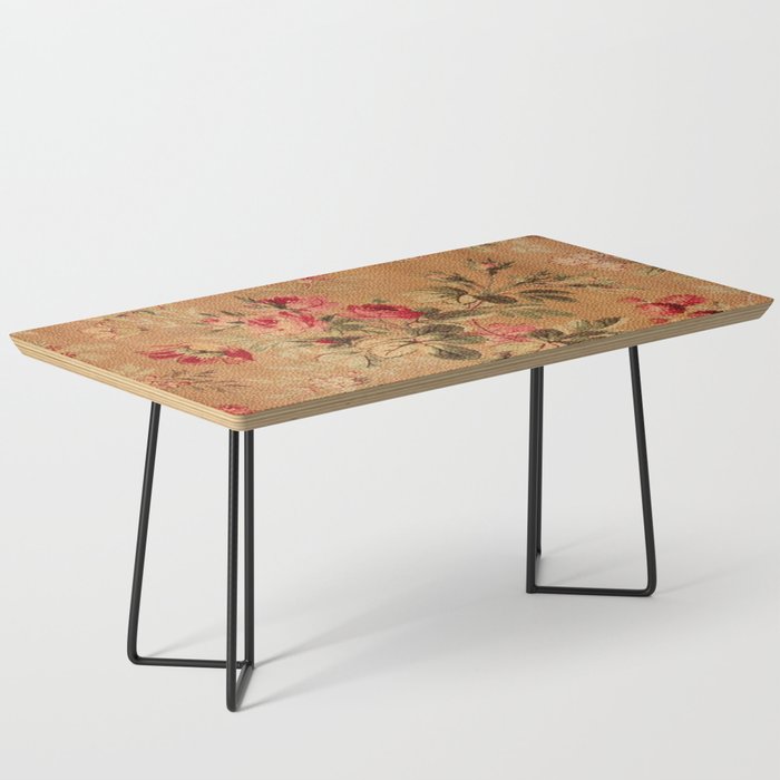 Vintage Floral Pattern Coffee Table Gallery Image 1