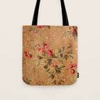 Vintage Floral Pattern Tote Bag Gallery Image 1