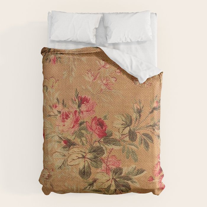 Vintage Floral Pattern Duvet Cover Gallery Image 6