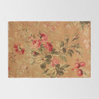 Vintage Floral Pattern Rug Gallery Image 2