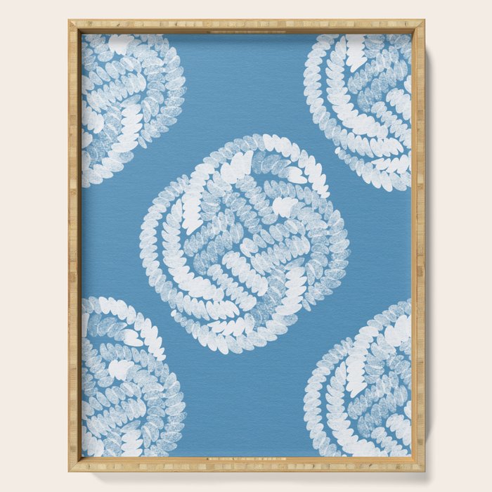 Coastal Knot Interlacing Serving Tray Gallery Image 1