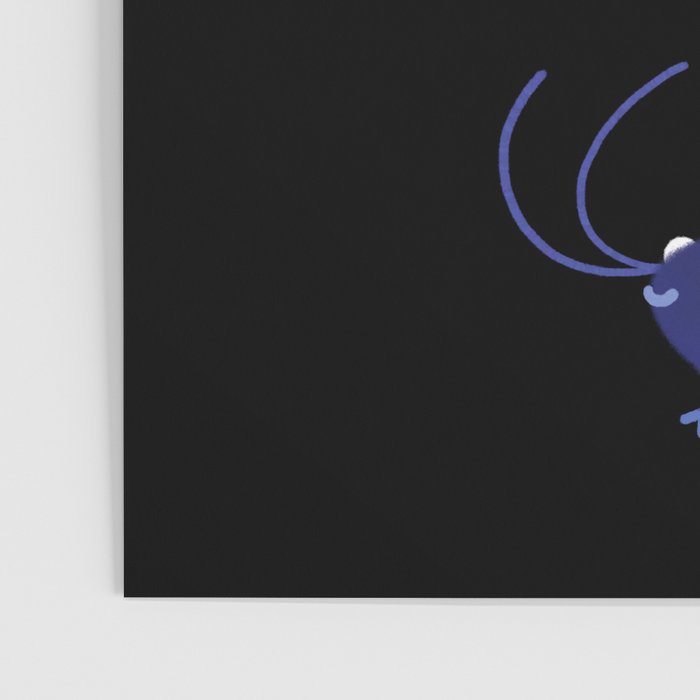 Red and blue shrimp Poster Gallery Image 3