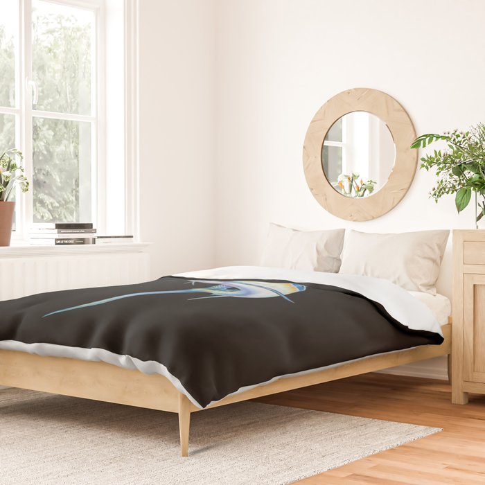 Blue Marlin Duvet Cover Gallery Image 2
