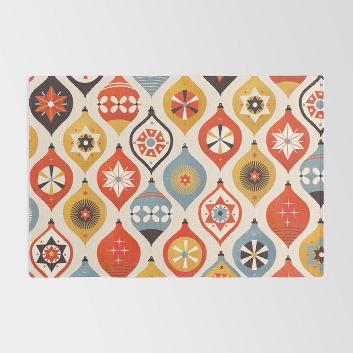 Christmas Tree Decorations Rug Gallery Image 2