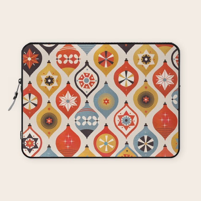 Christmas Tree Decorations Laptop Sleeve Gallery Image 1