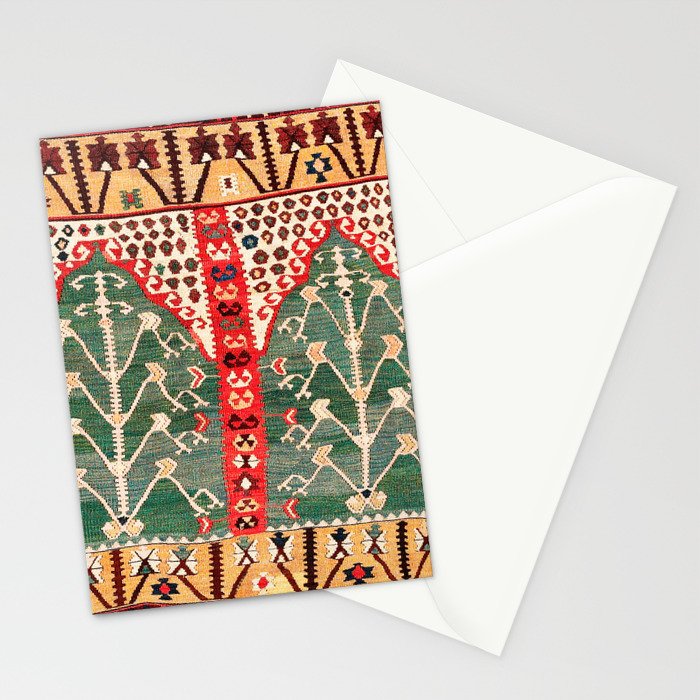 Saf Gümüshane Northeast Anatolian Kilim Print Stationery Card Gallery Image 2