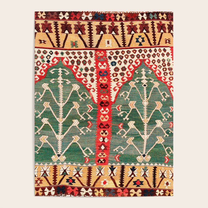 Saf Gümüshane Northeast Anatolian Kilim Print Poster Gallery Image 4