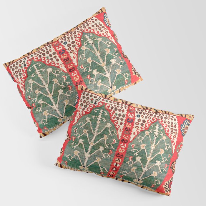 Saf Gümüshane Northeast Anatolian Kilim Print Pillow Sham Gallery Image 3