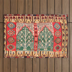 Saf Gümüshane Northeast Anatolian Kilim Print Outdoor Rug Gallery Image 1