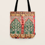 Saf Gümüshane Northeast Anatolian Kilim Print Tote Bag Gallery Image 1