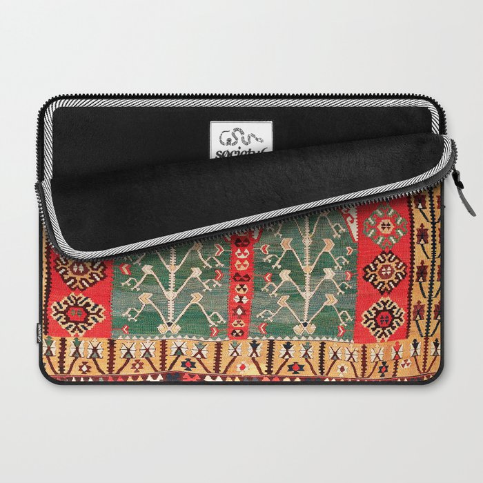 Saf Gümüshane Northeast Anatolian Kilim Print Laptop Sleeve Gallery Image 2