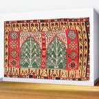 Saf Gümüshane Northeast Anatolian Kilim Print Wall Mural Gallery Image 2