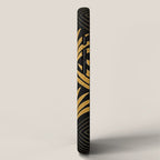 Art Deco Luxurious Gold and Ebony Black Elegant Design iPhone Case Gallery Image 2