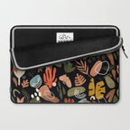 Abstract shapes of dark modern nature Laptop Sleeve Gallery Image 2