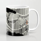 Wildlife Safari Savannah black ´n white Coffee Mug Gallery Image 1