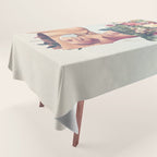 Flower-ism - Bouquet Pot Head Tablecloth Gallery Image 1