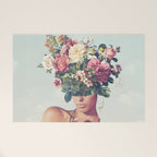 Flower-ism - Bouquet Pot Head Welcome Mat Gallery Image 1