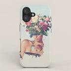 Flower-ism - Bouquet Pot Head iPhone Case Gallery Image 1